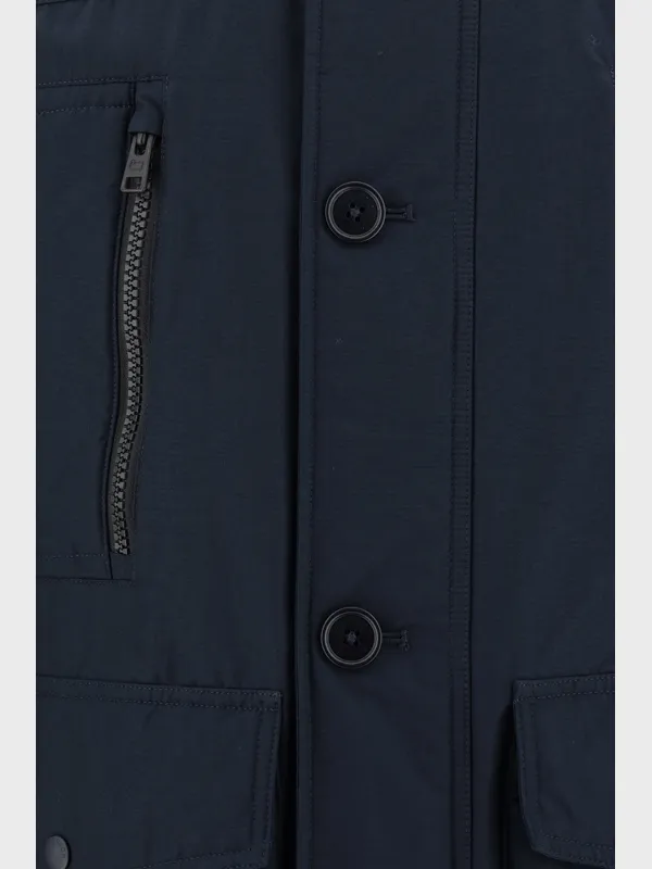 Hooded Padded Parka Coat