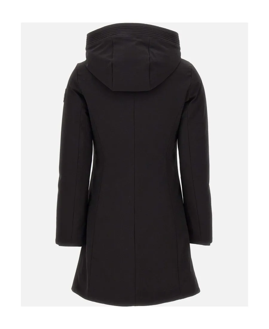 Hooded Mid-Length Coat