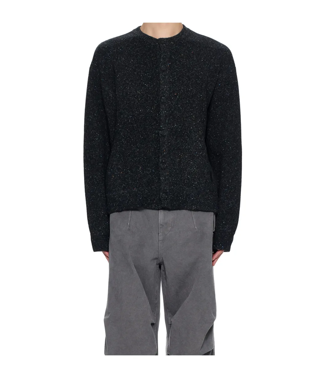 Logo Crewneck Cardigan
