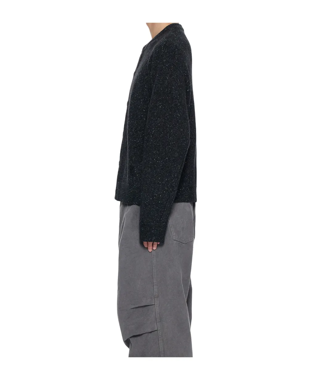 Logo Crewneck Cardigan