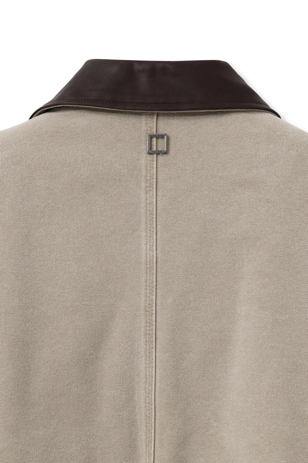 Contrast Collar Jacket