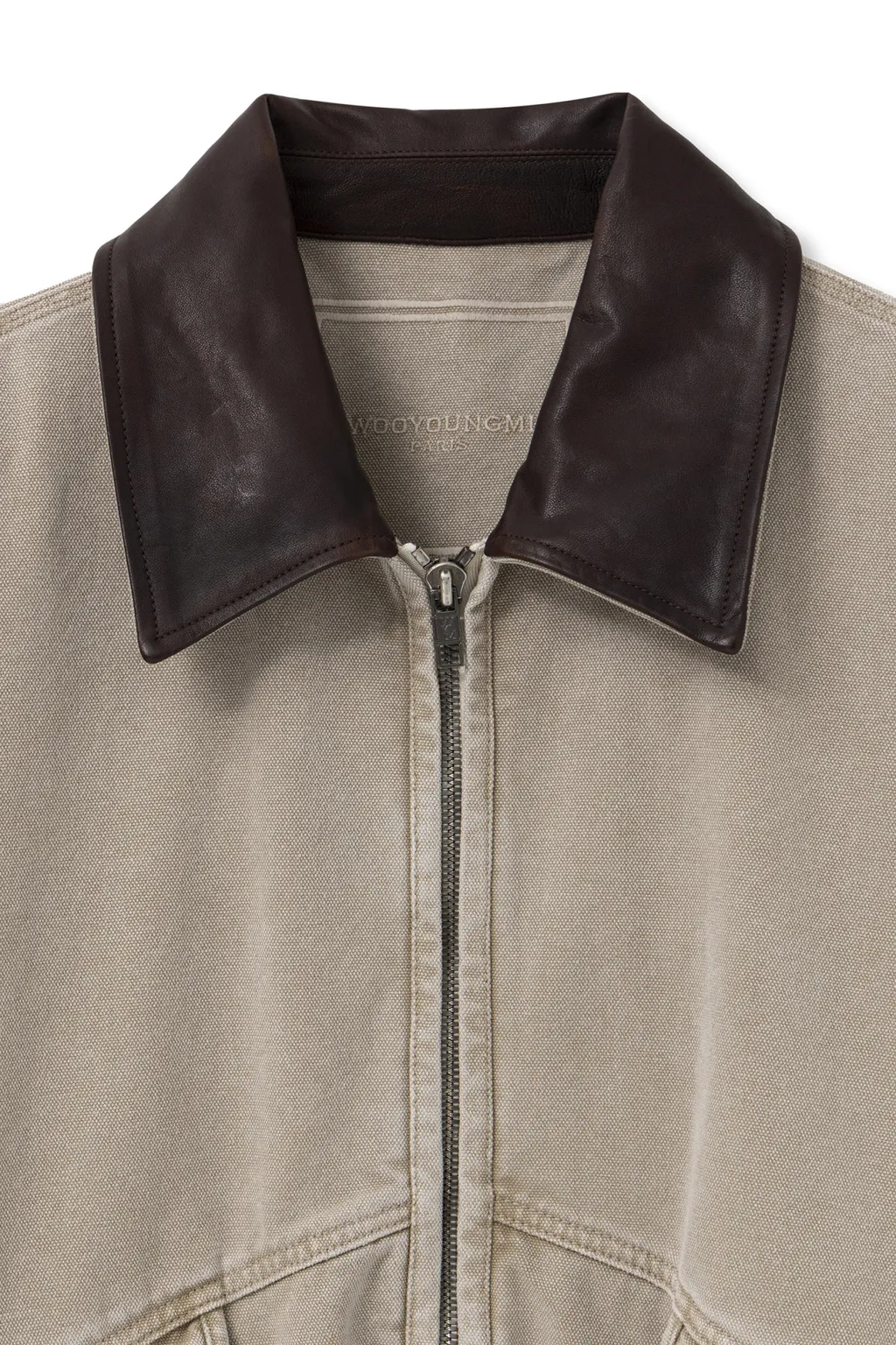 Contrast Collar Jacket
