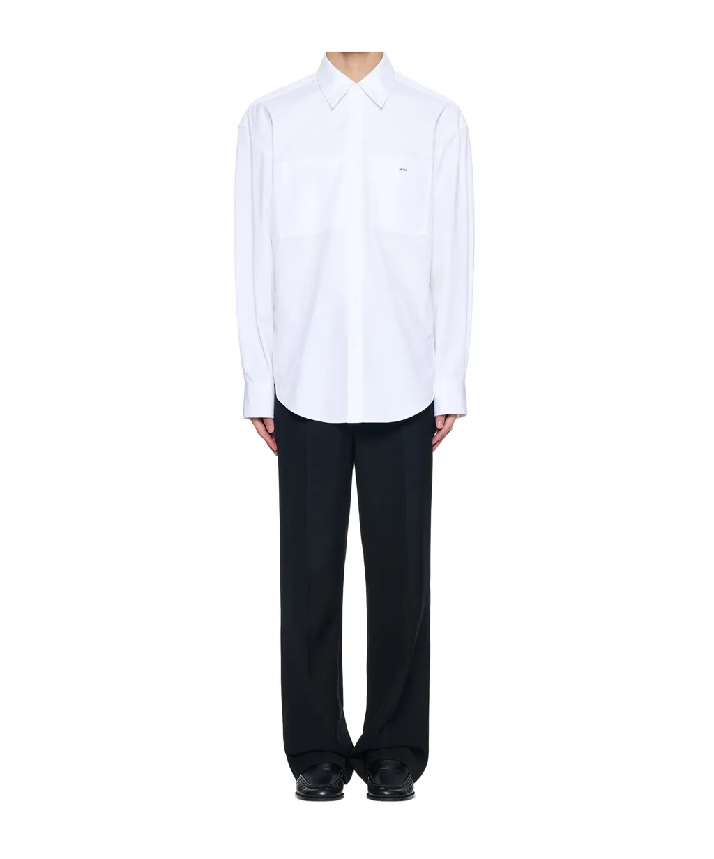 Logo-Embroidered Shirt