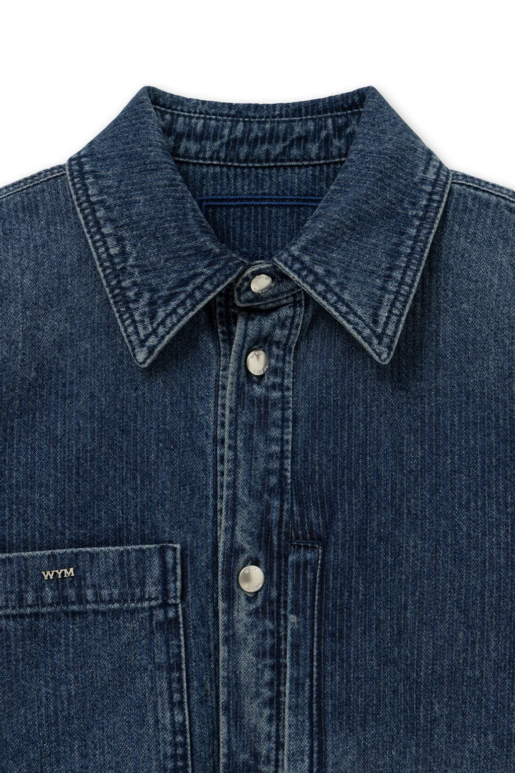 Denim Shirt With Back Logo