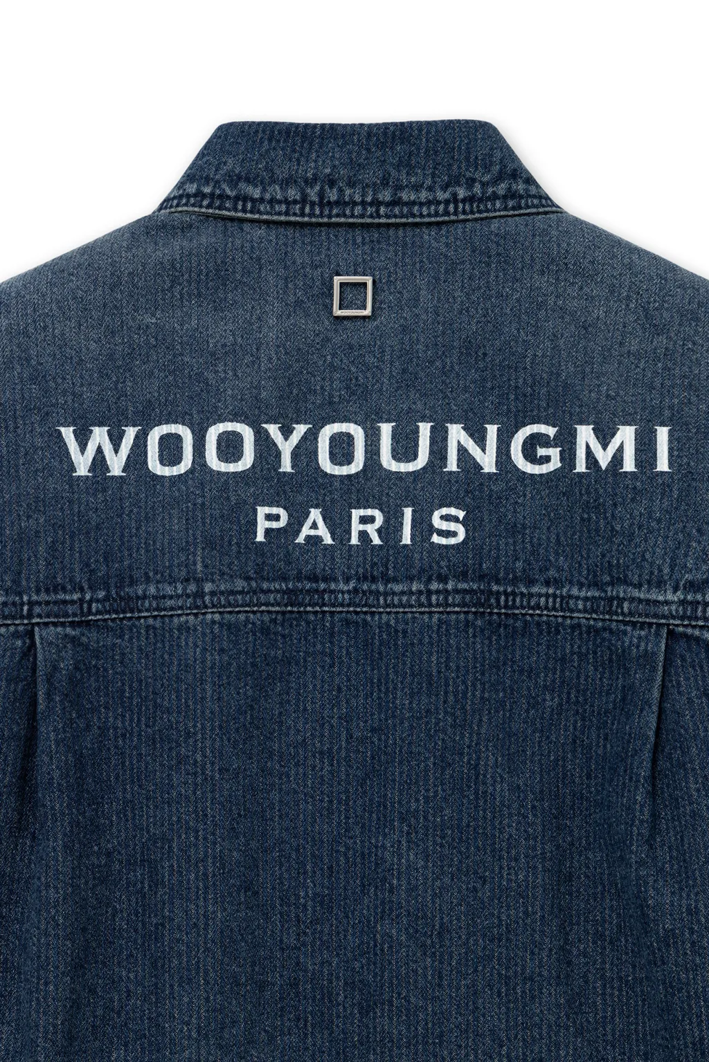 Denim Shirt With Back Logo
