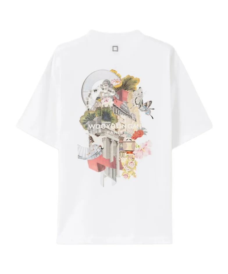 Logo Patch Floral T-Shirt