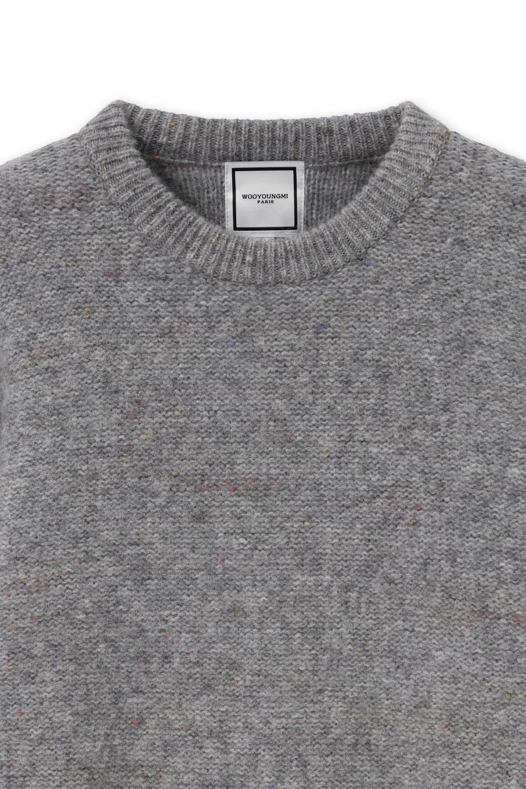 MÉLange-Effect Knitted Sweater