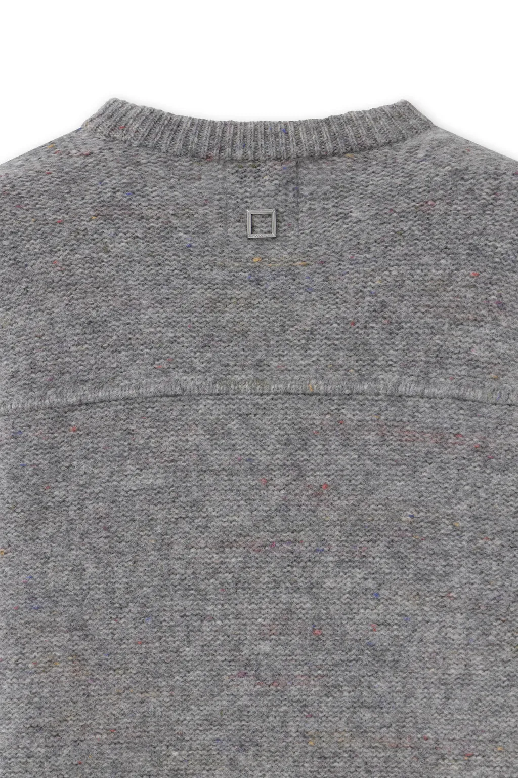 MÉLange-Effect Knitted Sweater