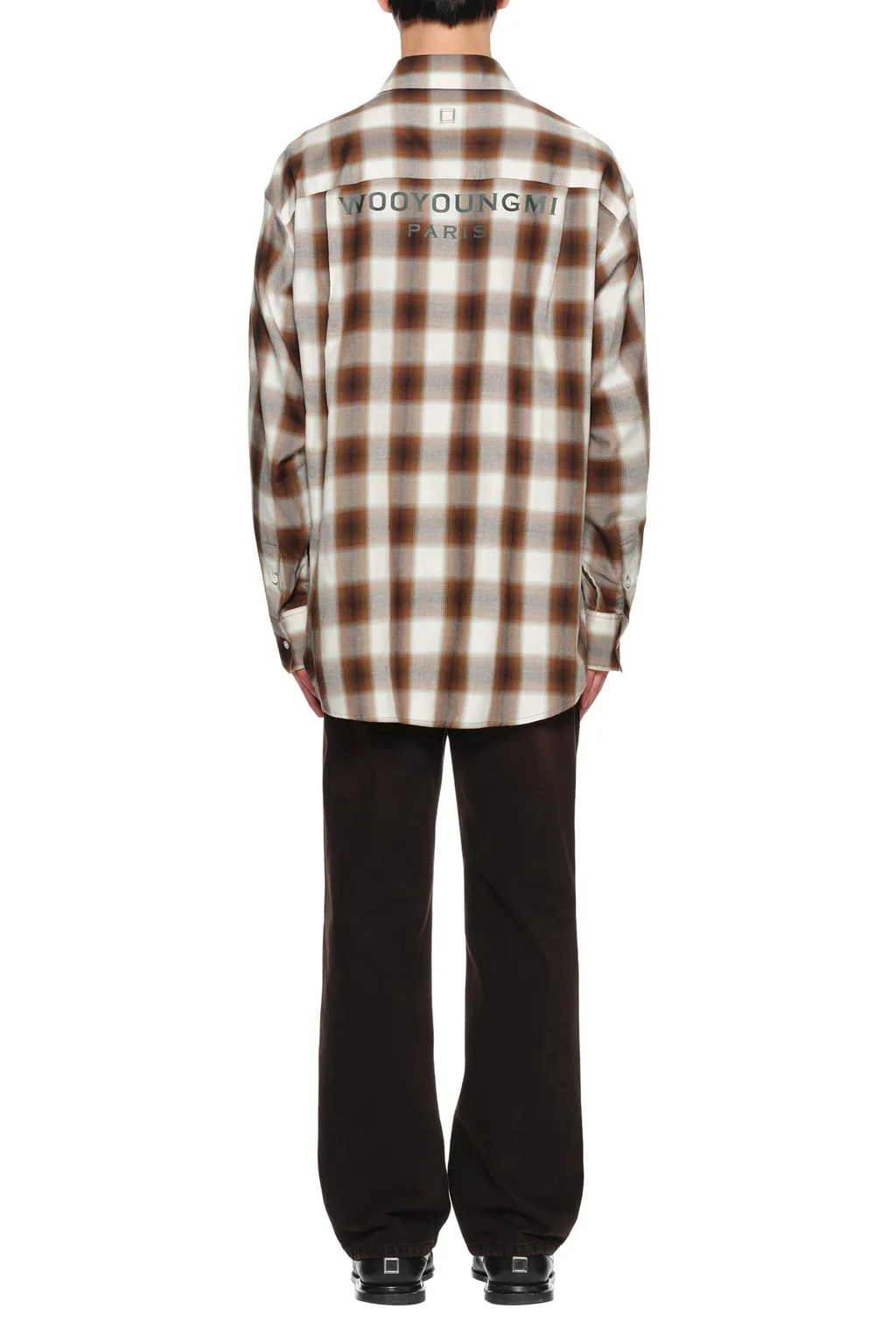 Check Logo Patch Shirt