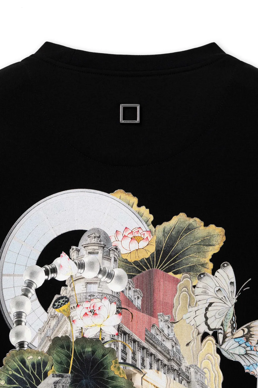 Logo Patch Floral T-Shirt