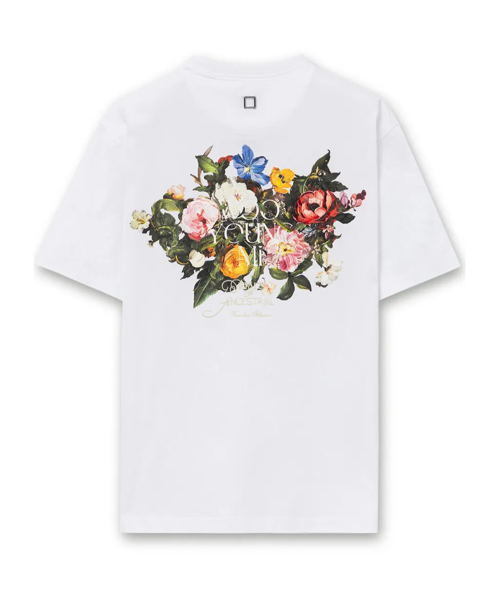 Logo Patch Floral T-Shirt