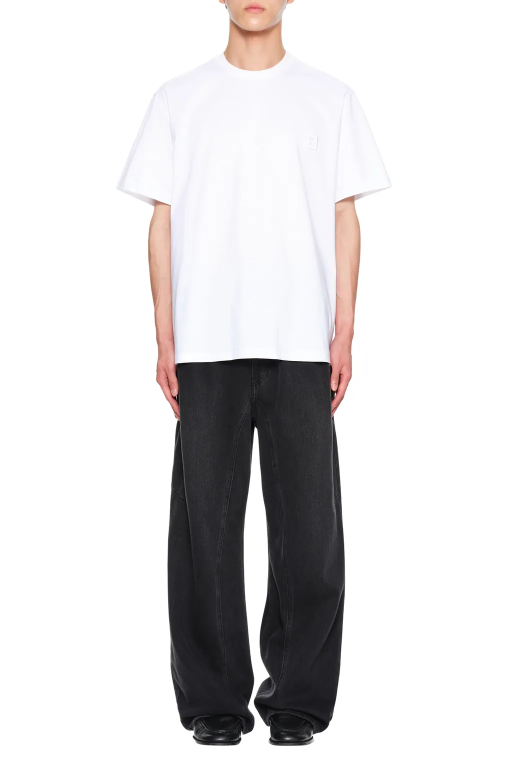 Logo Patch Floral T-Shirt