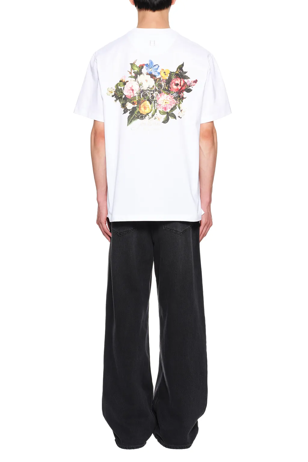 Logo Patch Floral T-Shirt