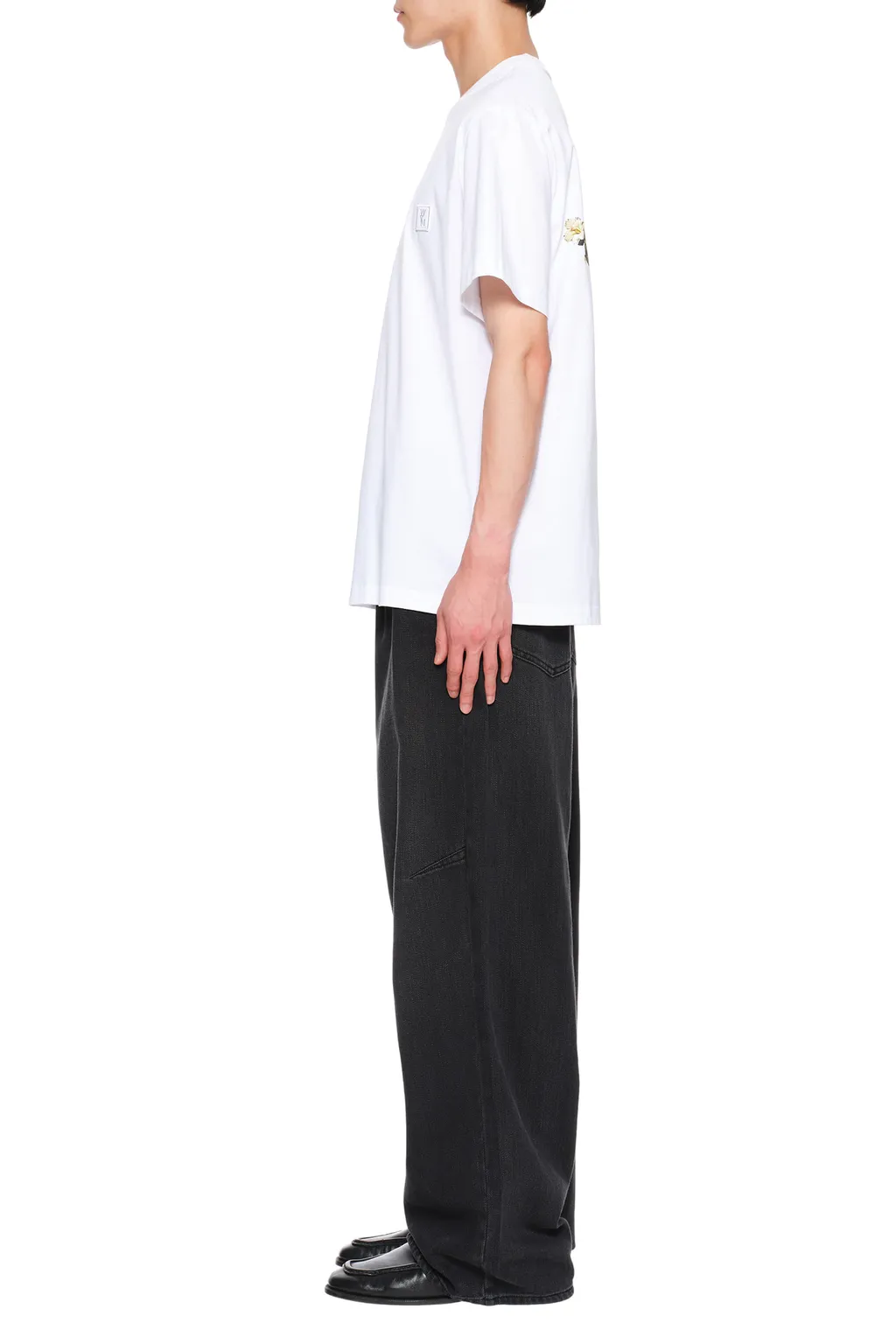 Logo Patch Floral T-Shirt