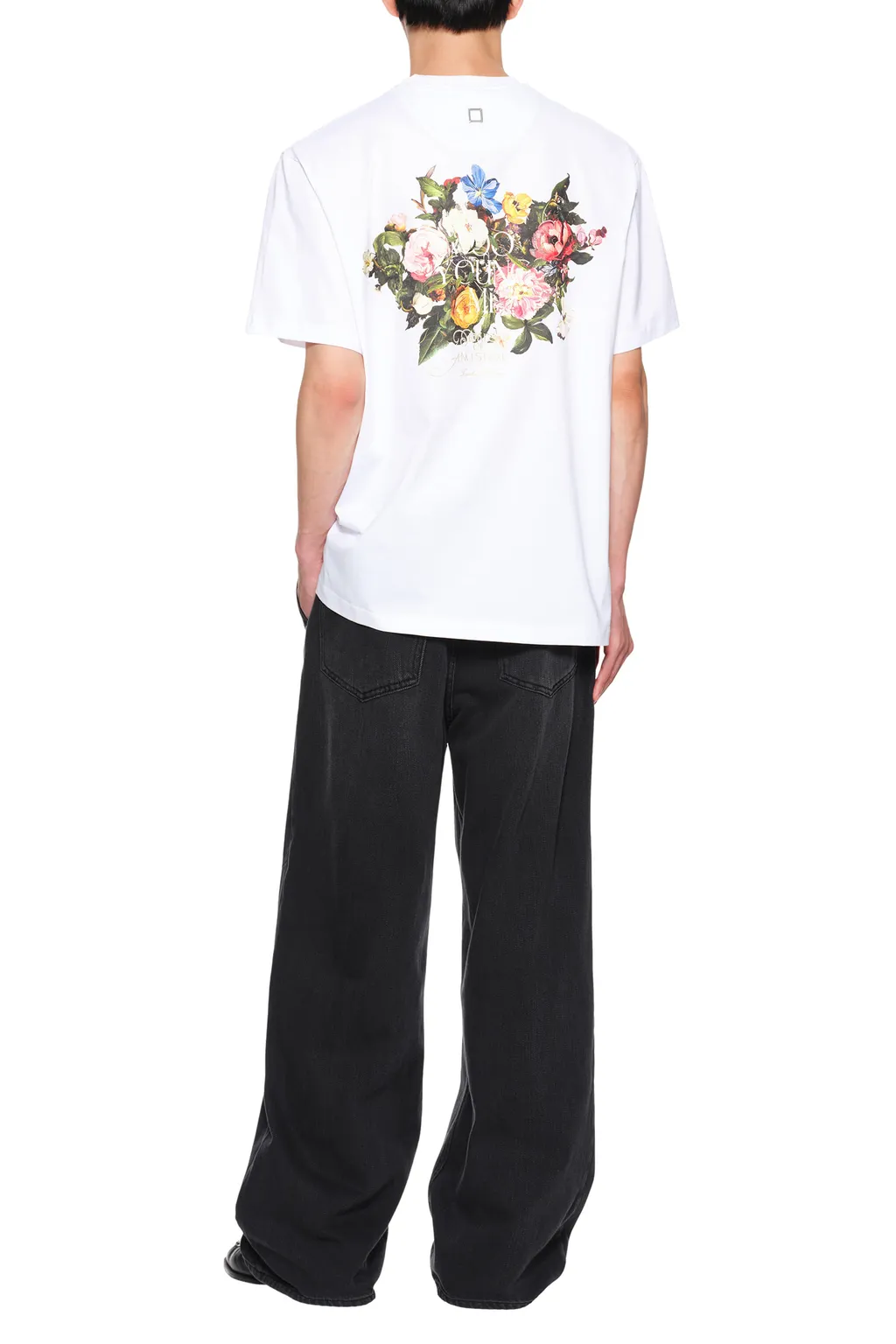 Logo Patch Floral T-Shirt