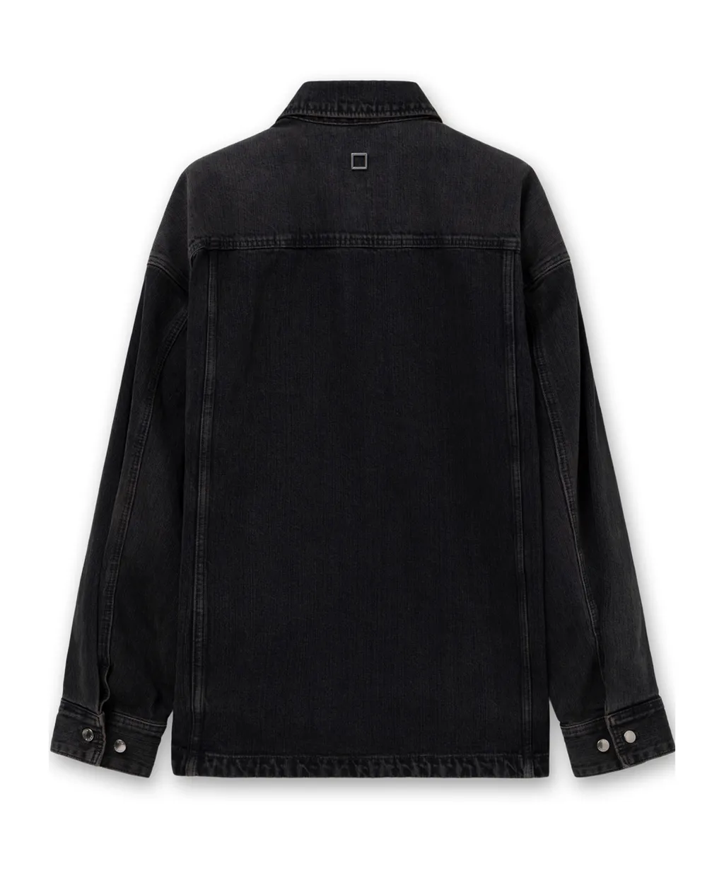 Pocket Detail Denim Shirt