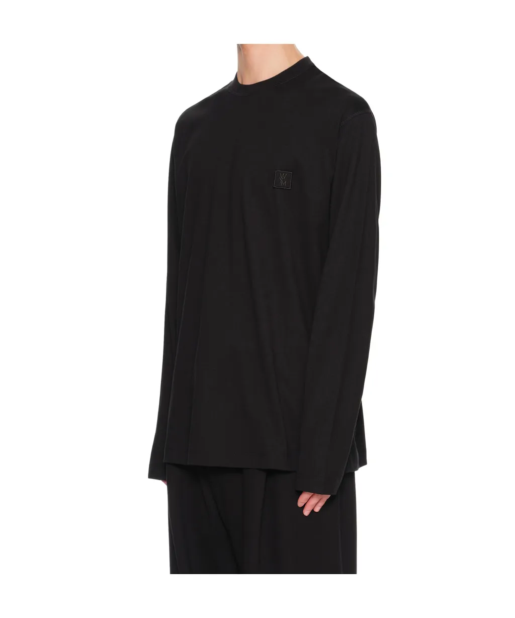 Logo Patch Crewneck T-Shirt