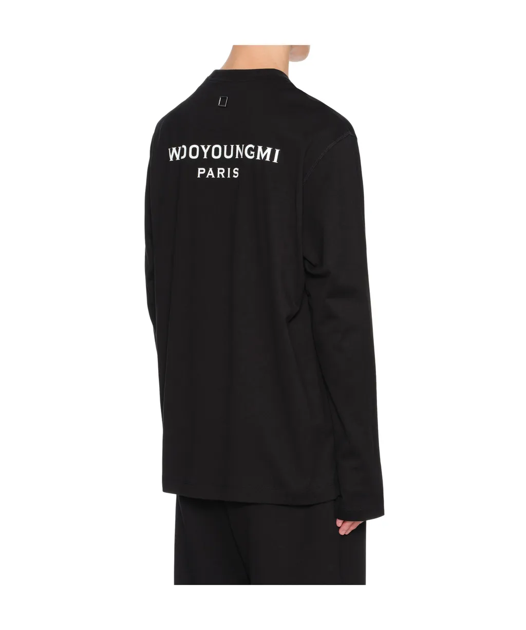 Logo Patch Crewneck T-Shirt