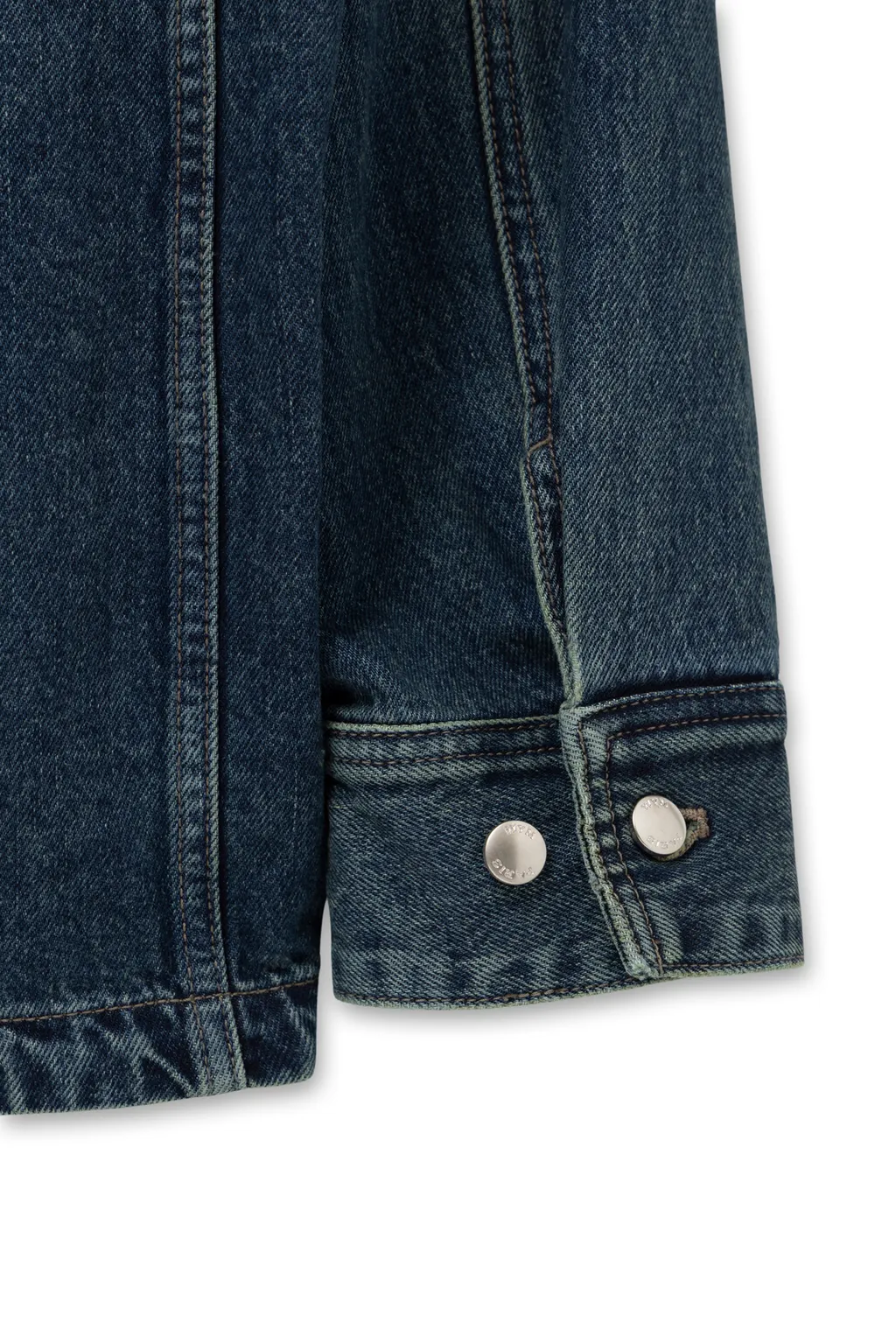 Logo-Plaque Denim Shirt