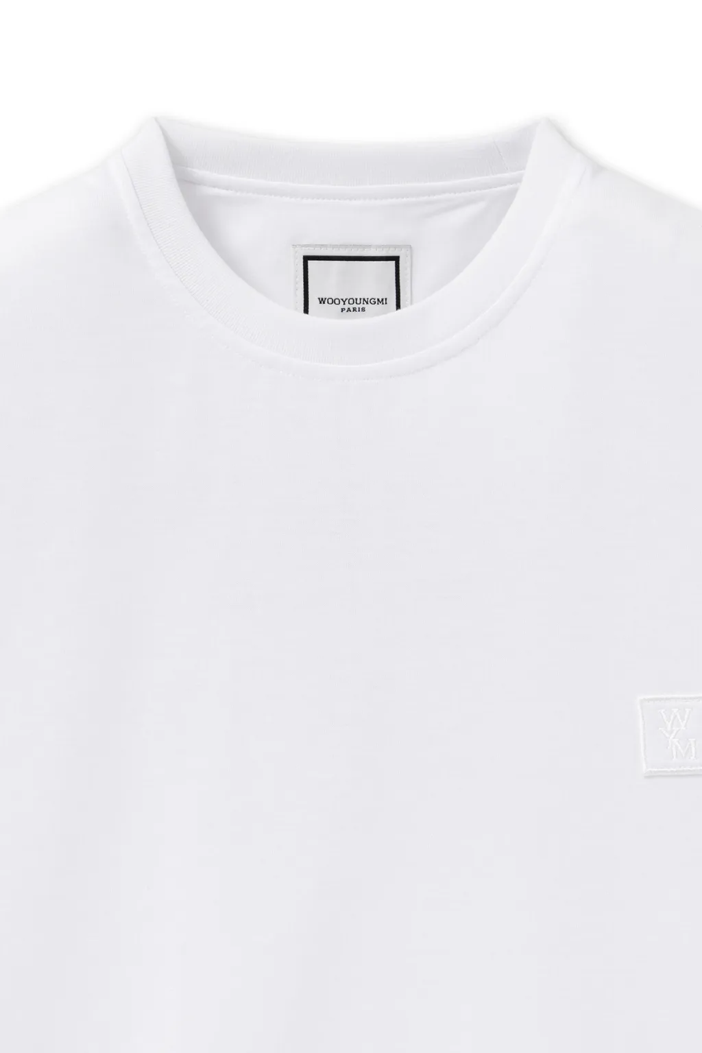 Logo Patch Crewneck T-Shirt