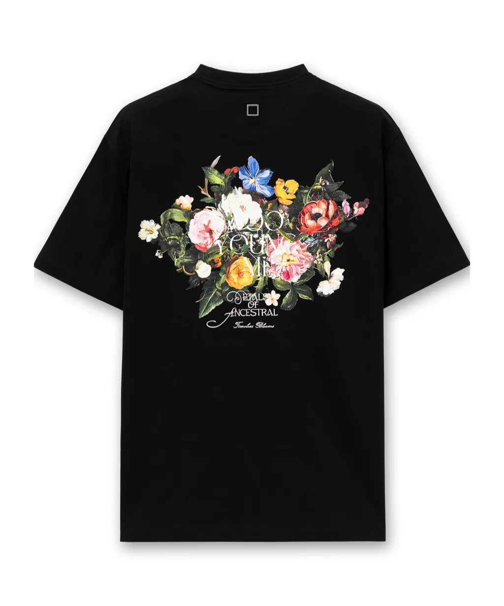 Logo Patch Floral T-Shirt