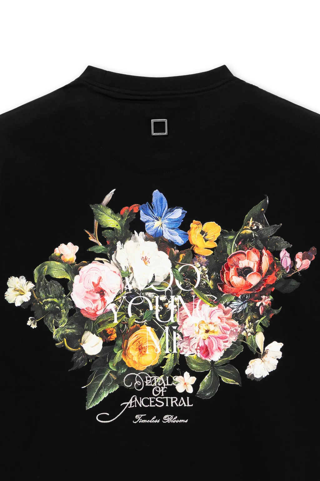 Logo Patch Floral T-Shirt