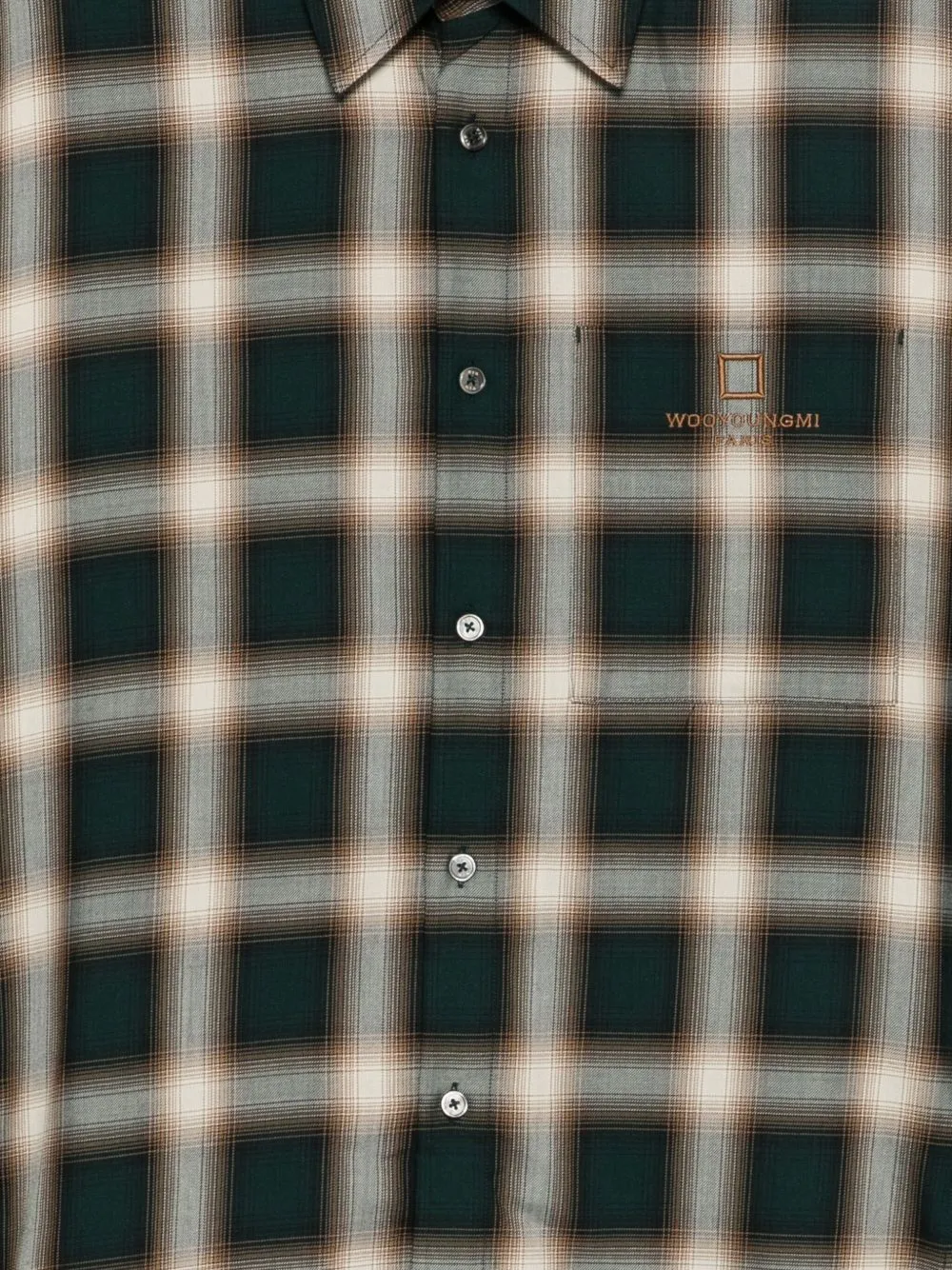 Plaid Long-Sleeved Shirt