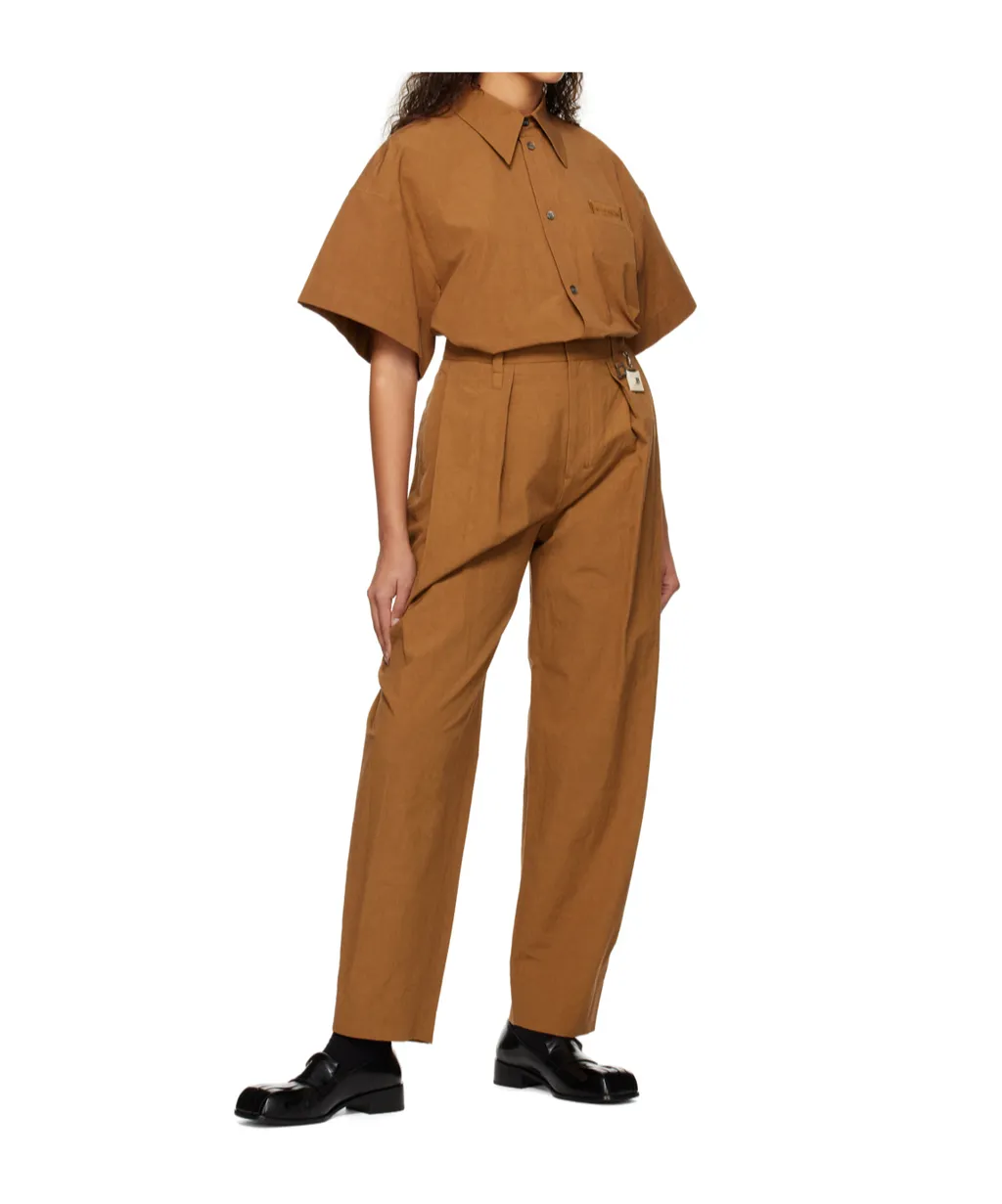Pleated Track Pants