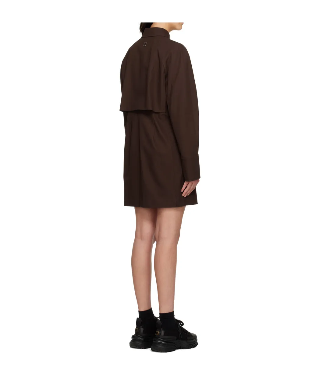 Logo Long Sleeve Dress