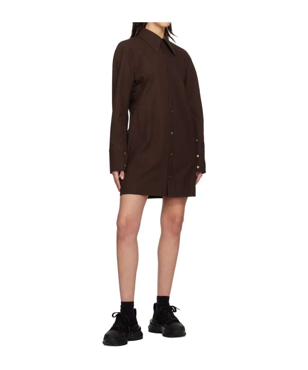 Logo Long Sleeve Dress