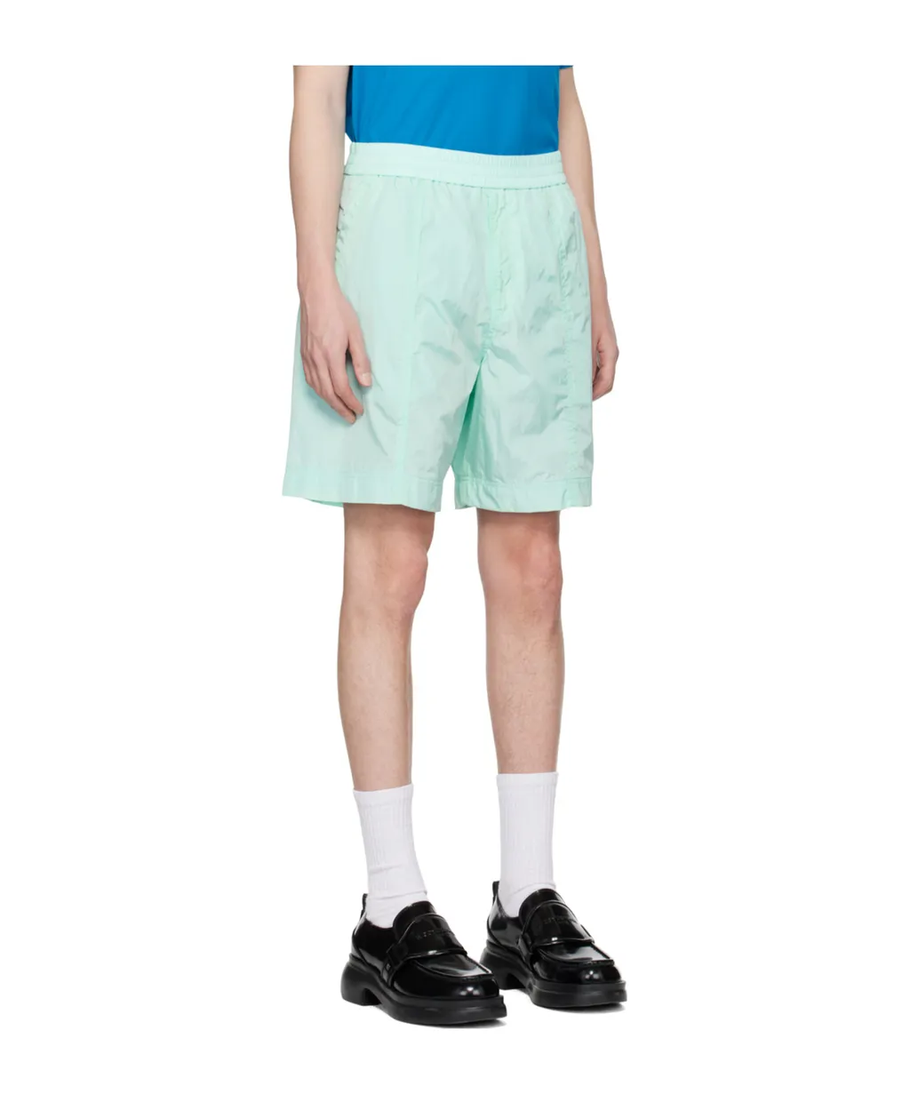 Sewed Taffeta Shorts
