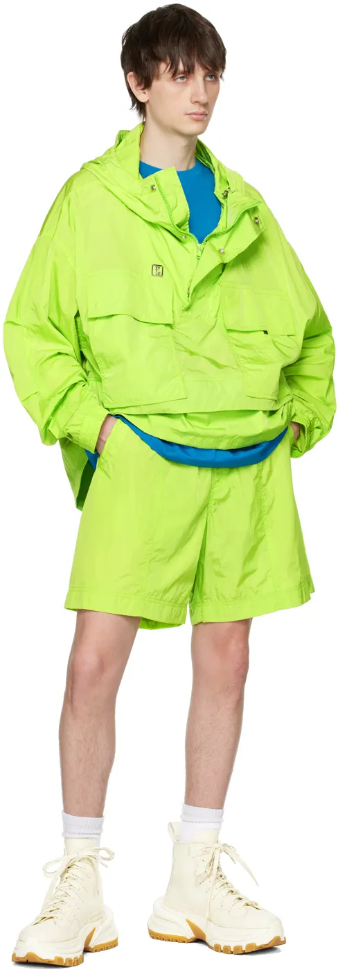 Elastic And Loose-Fitting Shorts