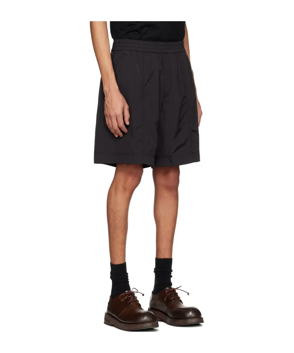 Elastic Taffeta Shorts