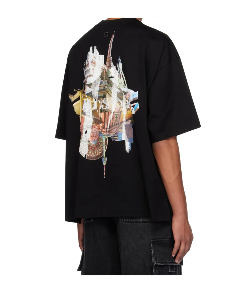 Logo-Patch Cotton T-Shirt