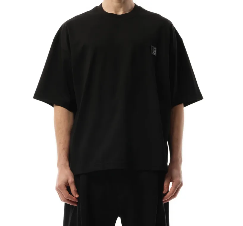 Logo-Patch Cotton T-Shirt