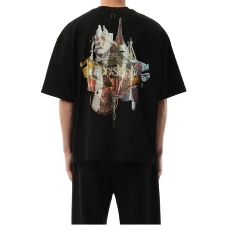 Logo-Patch Cotton T-Shirt