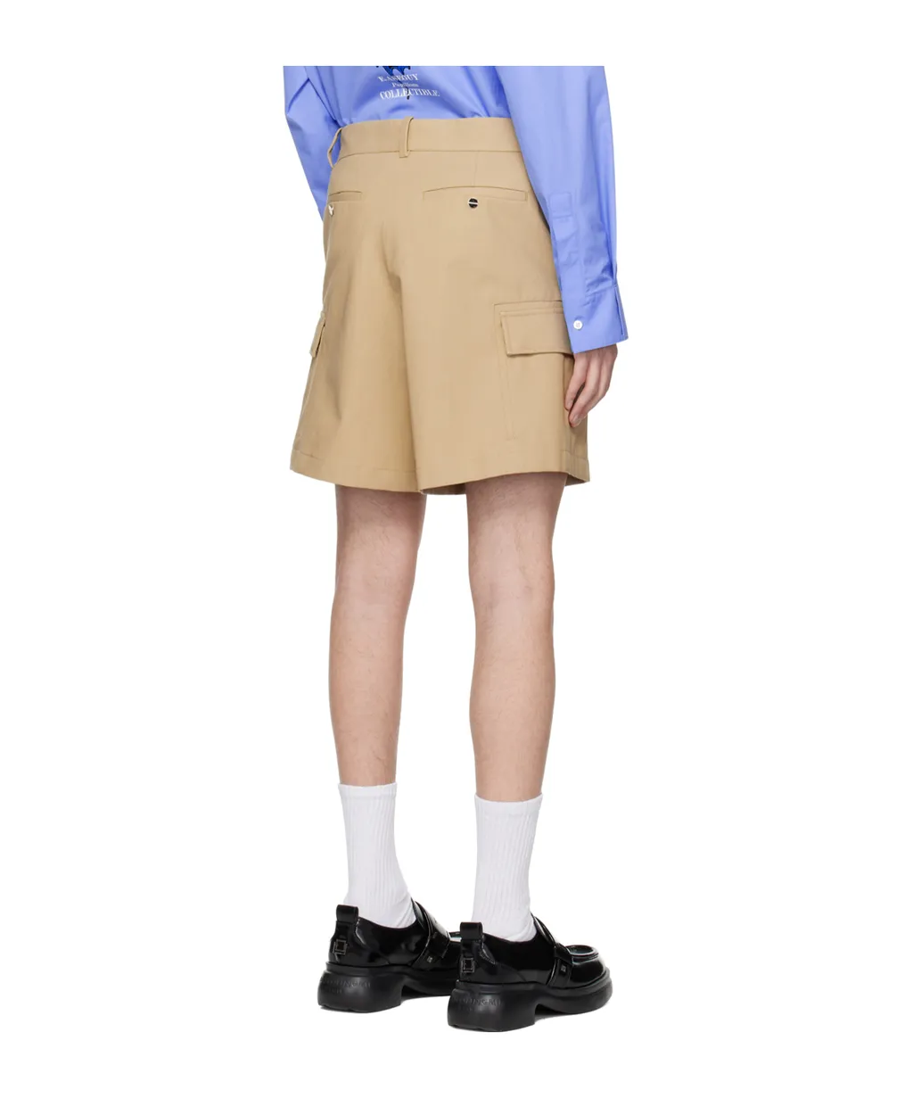 Diagonal Braided Shorts