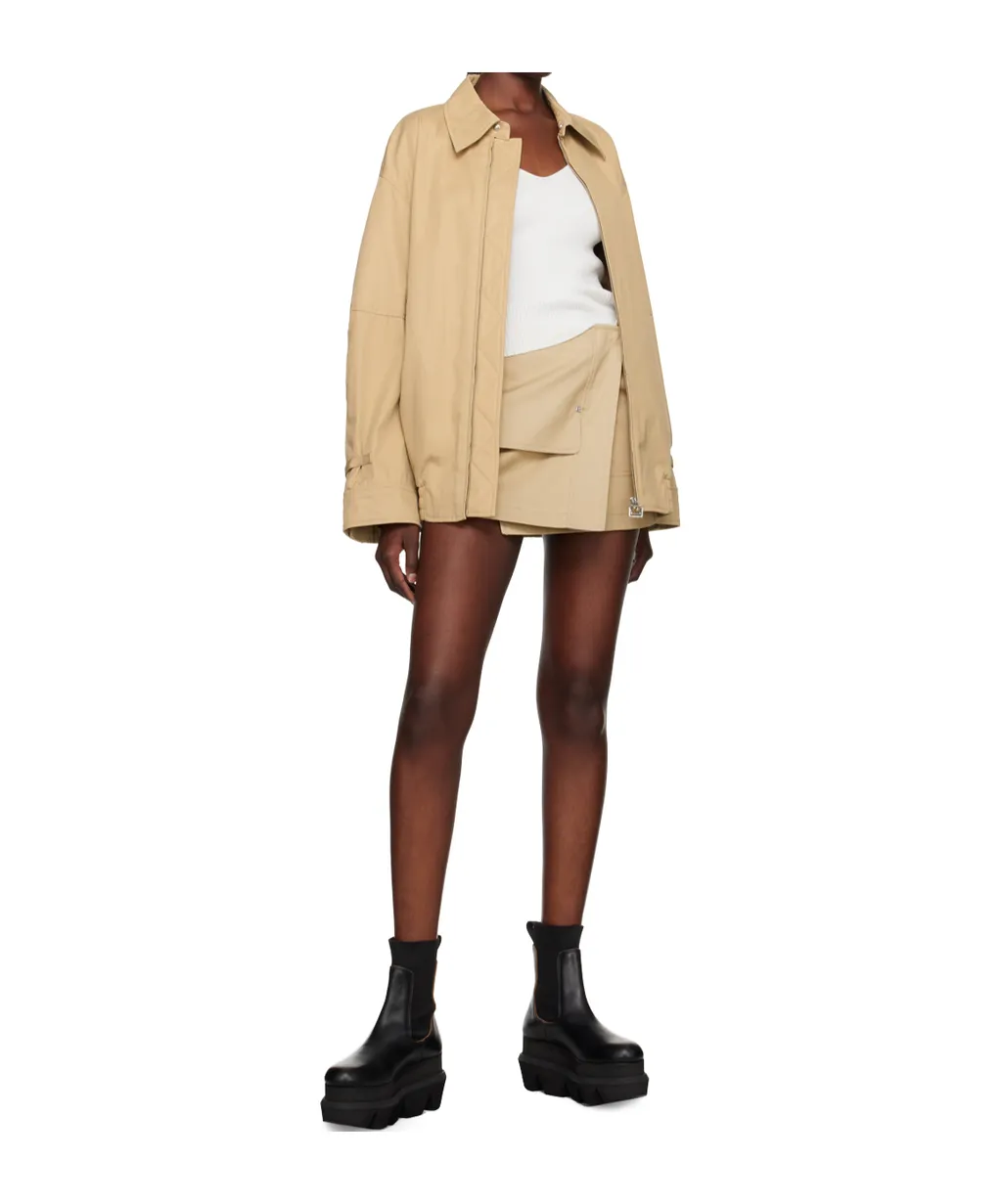Wrap Mini Skirt