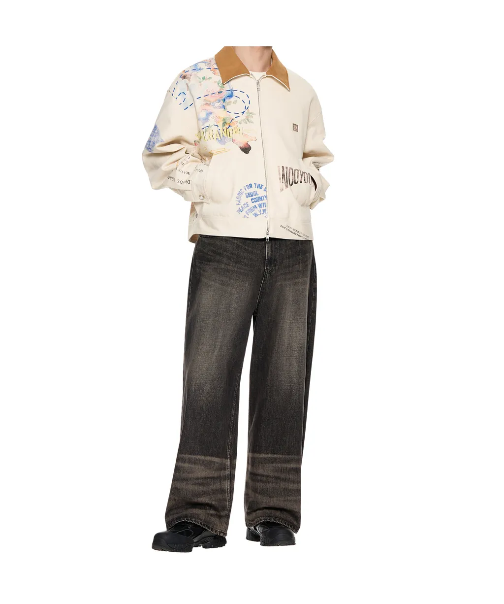 Printed Casual Jacket