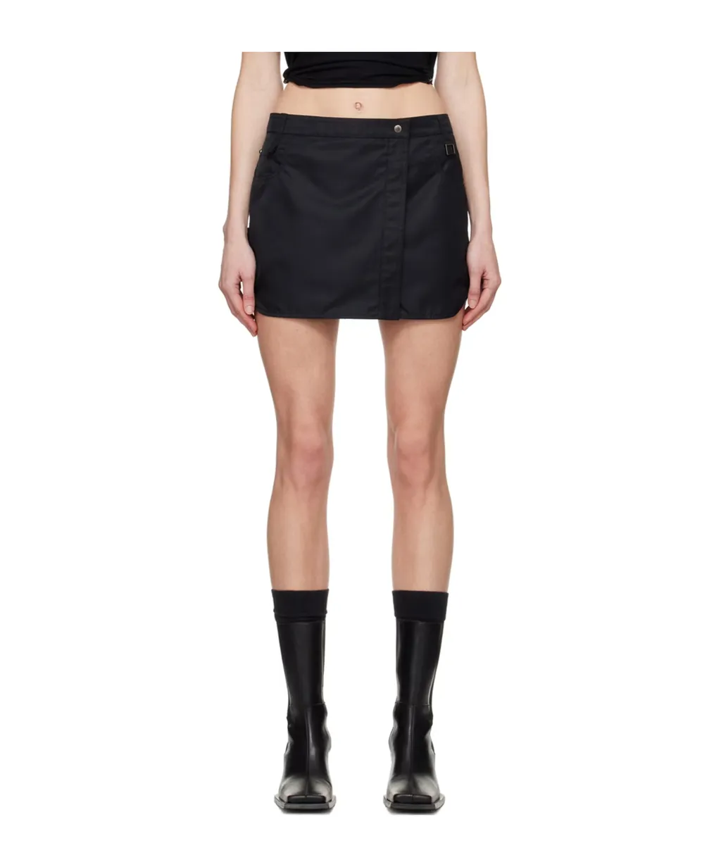 Wrap Mini Skirt