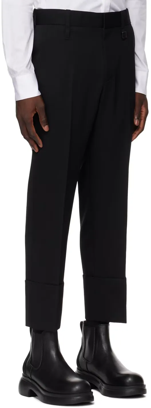 Trousers With Rolled-Up Cuffs