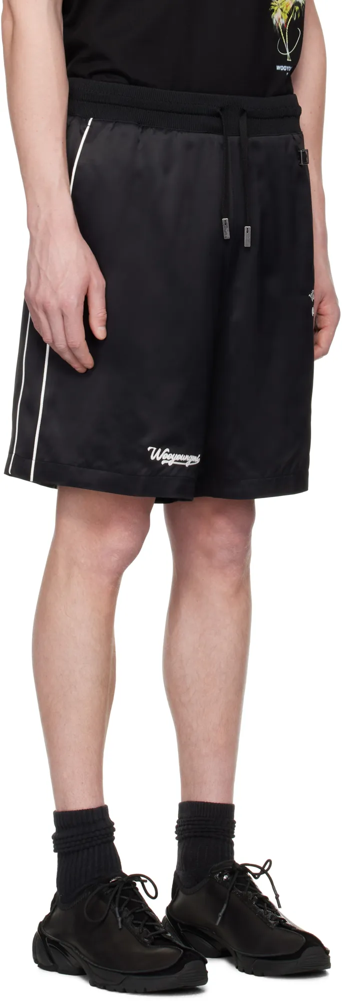 Piping Banding Shorts