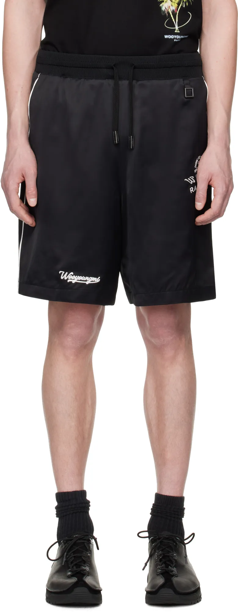 Piping Banding Shorts