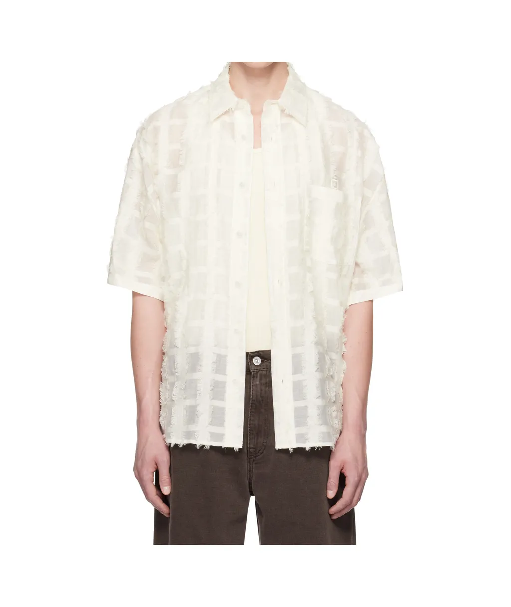 Lapel Short-Sleeved Shirt