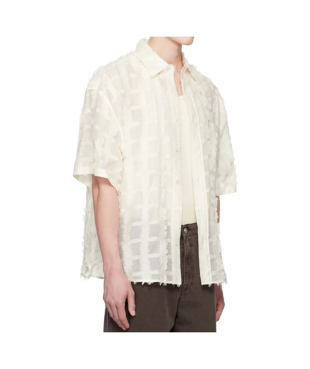 Lapel Short-Sleeved Shirt