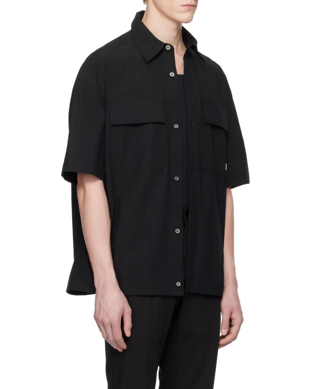 Pocketed Short-Sleeve Shirt