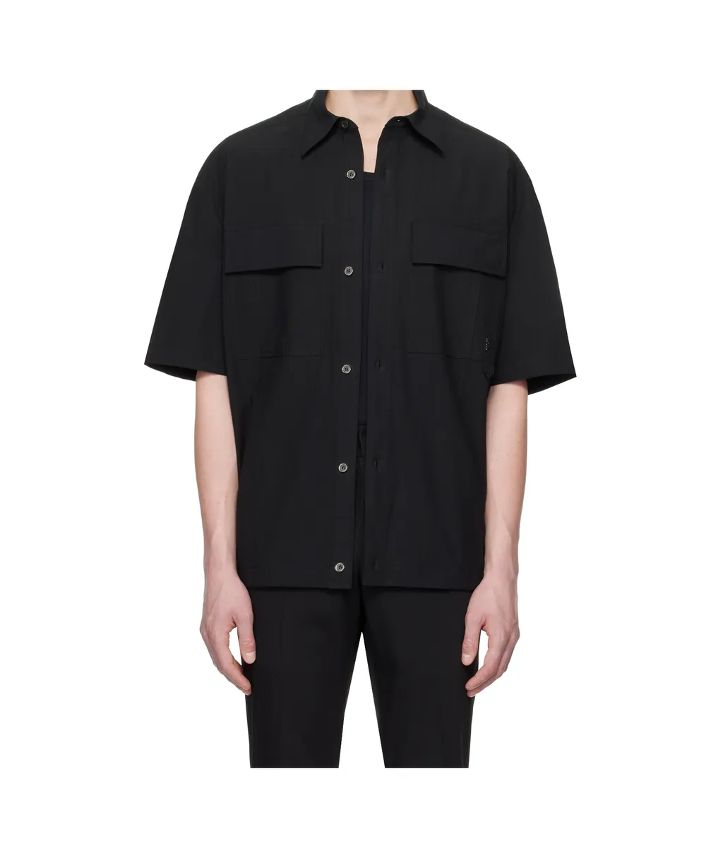 Pocketed Short-Sleeve Shirt