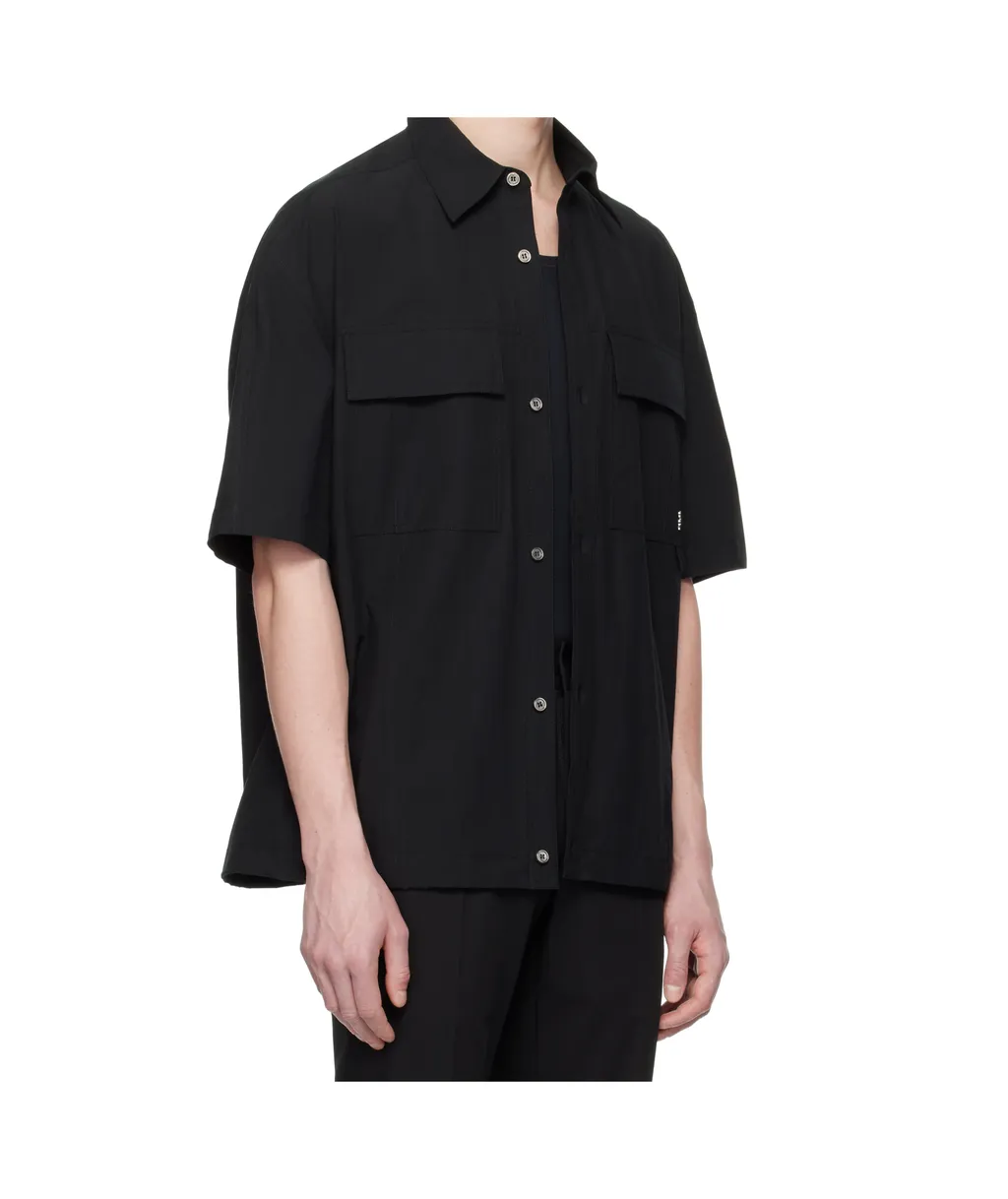 Pocketed Short-Sleeve Shirt