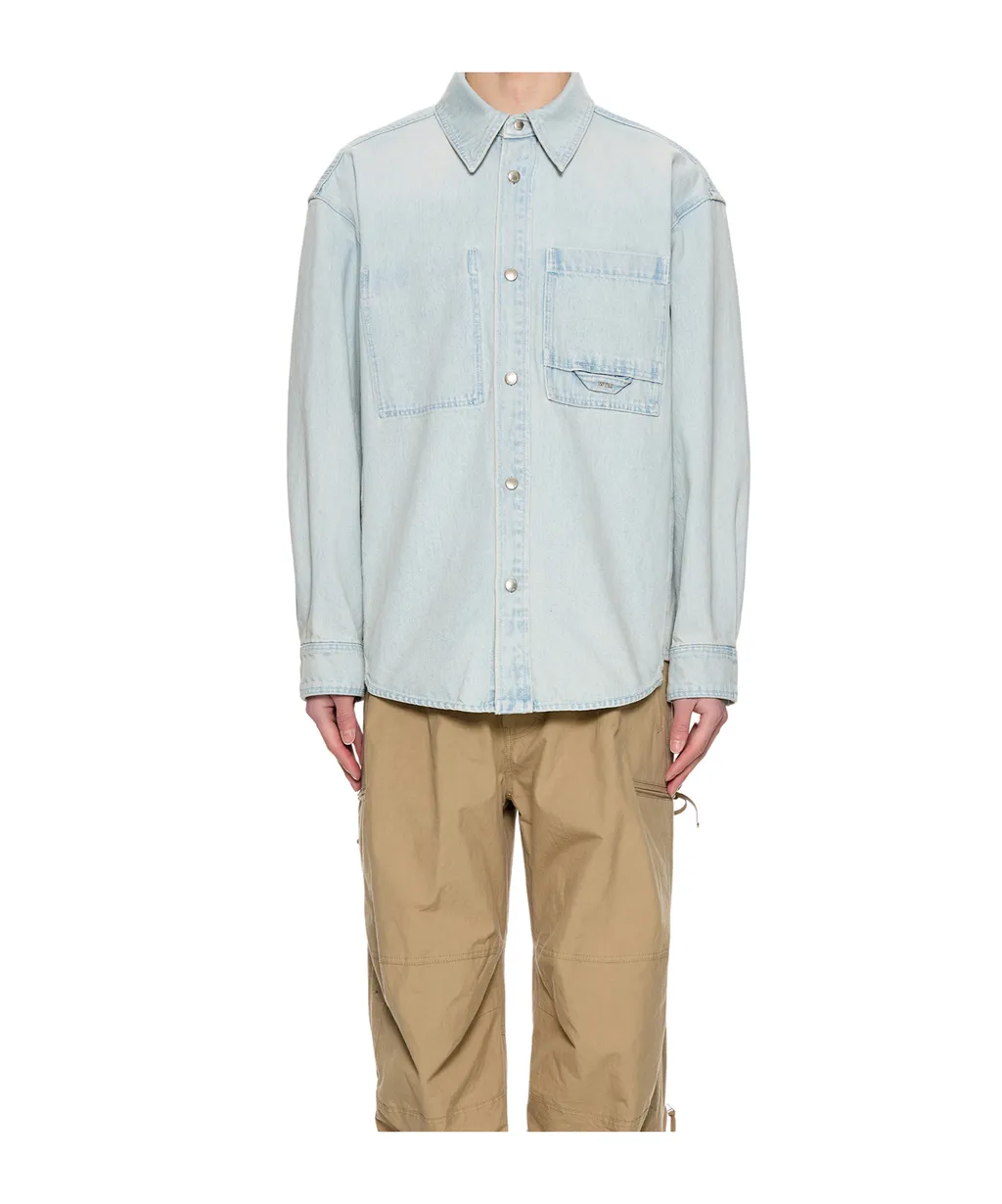 Wildflower Denim Shirt