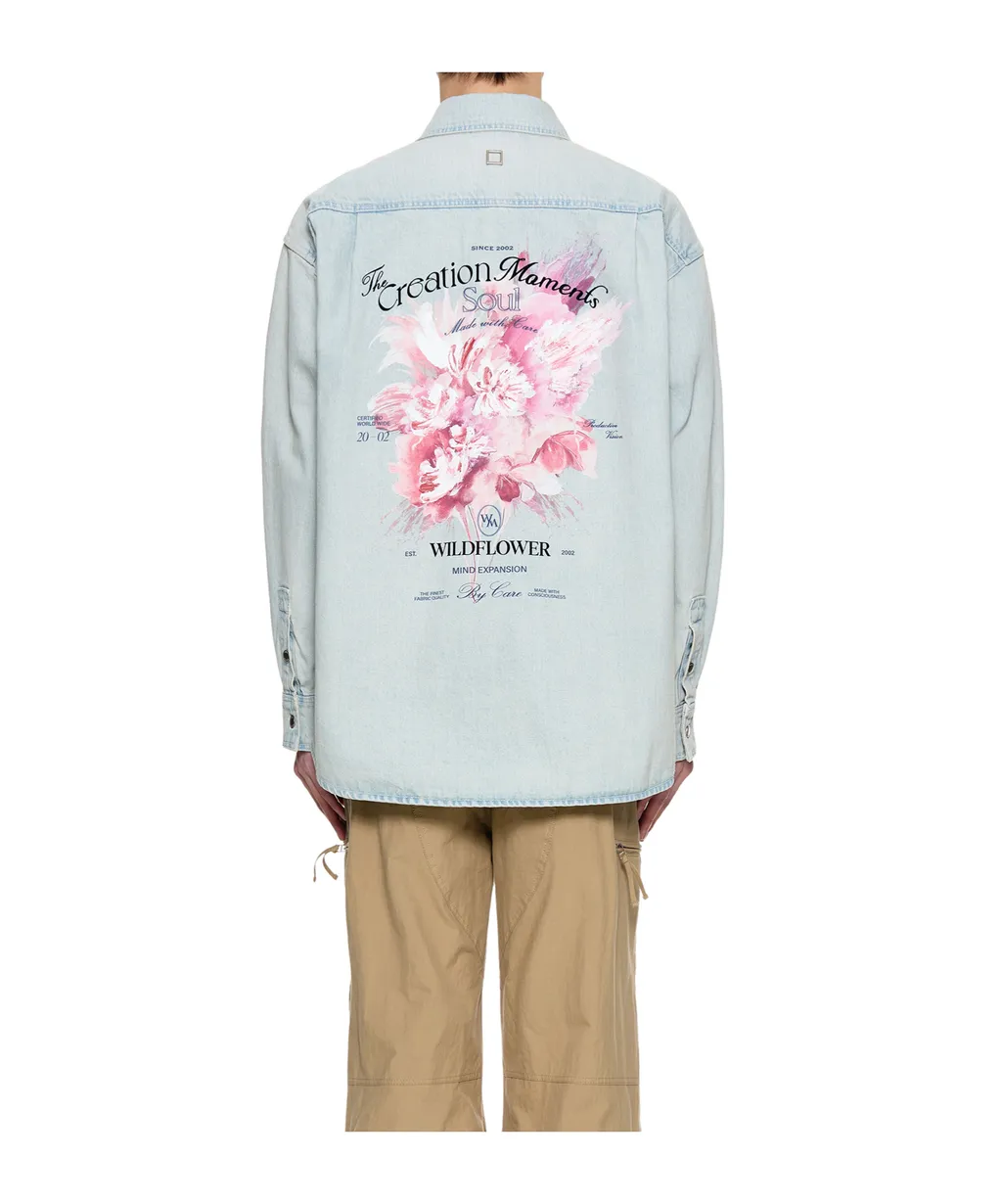 Wildflower Denim Shirt